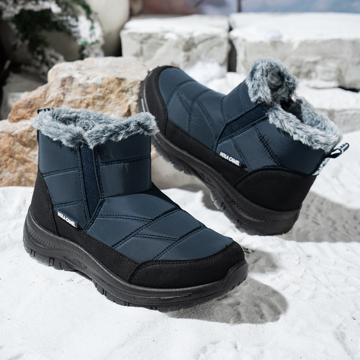 Women’s Warm Winter Snow Boots – Warm Waterproof Non-Slip Boots for Cold Weather