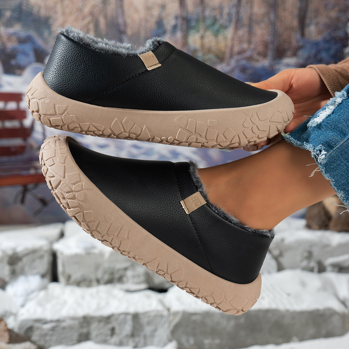 Women’s Waterproof Comfort Shoes – Warm, Non-Slip Winter Footwear