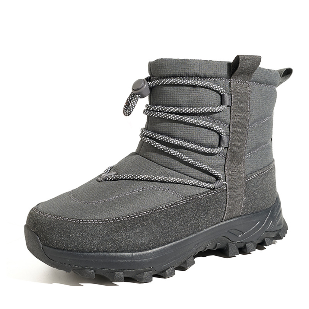 Women’s  Winter Waterproof Snow Boots – Thick Warm Lining, Tall Fit & Non-Slip Studded Sole