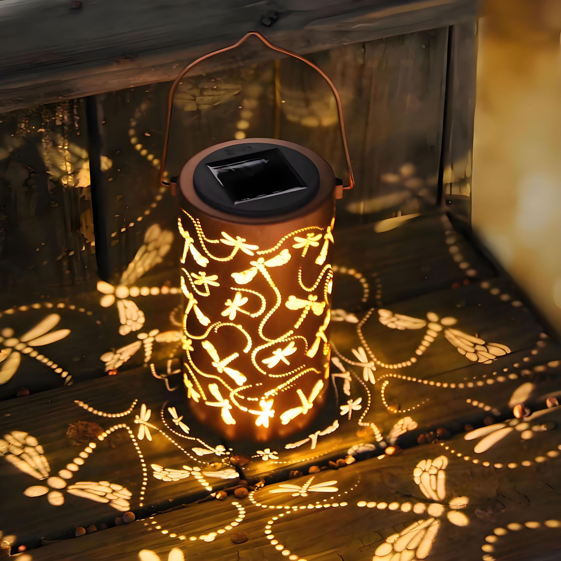 Colorful Sunflower Glow Solar Garden Lantern