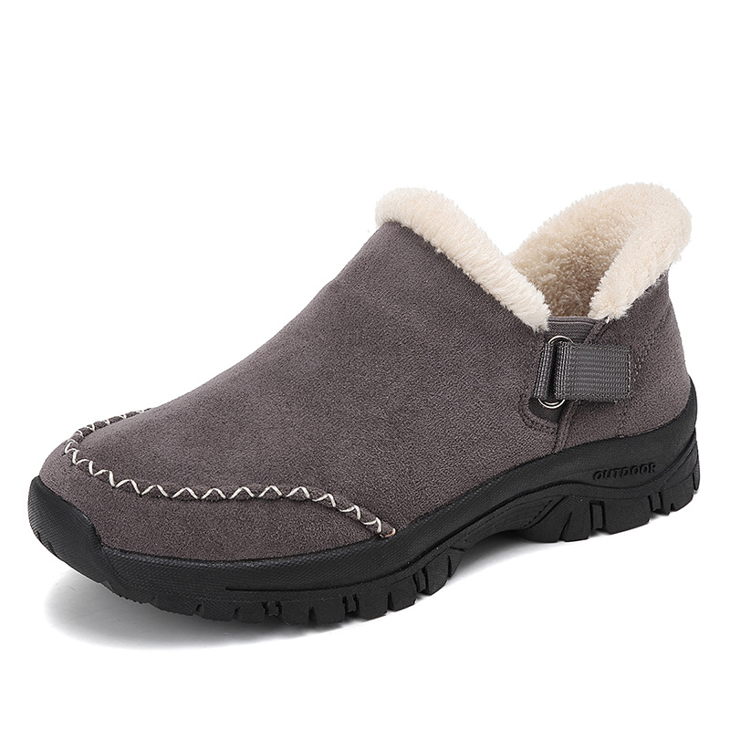 Women’s Lightweight Hiking Boots – Wide-Width Comfort Boots with Non-Slip Sole for Fall & Winter