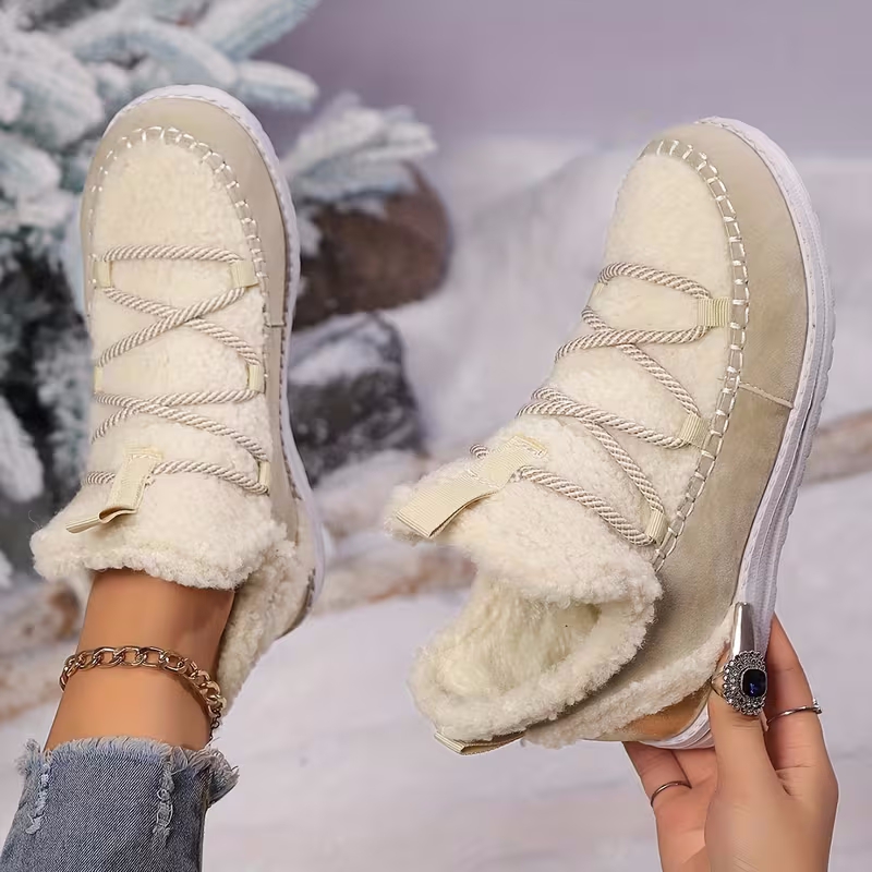 Women’s Winter Comfort Snow Boots– Soft Plush-Lined Snow Boots with a Comfortable Insole