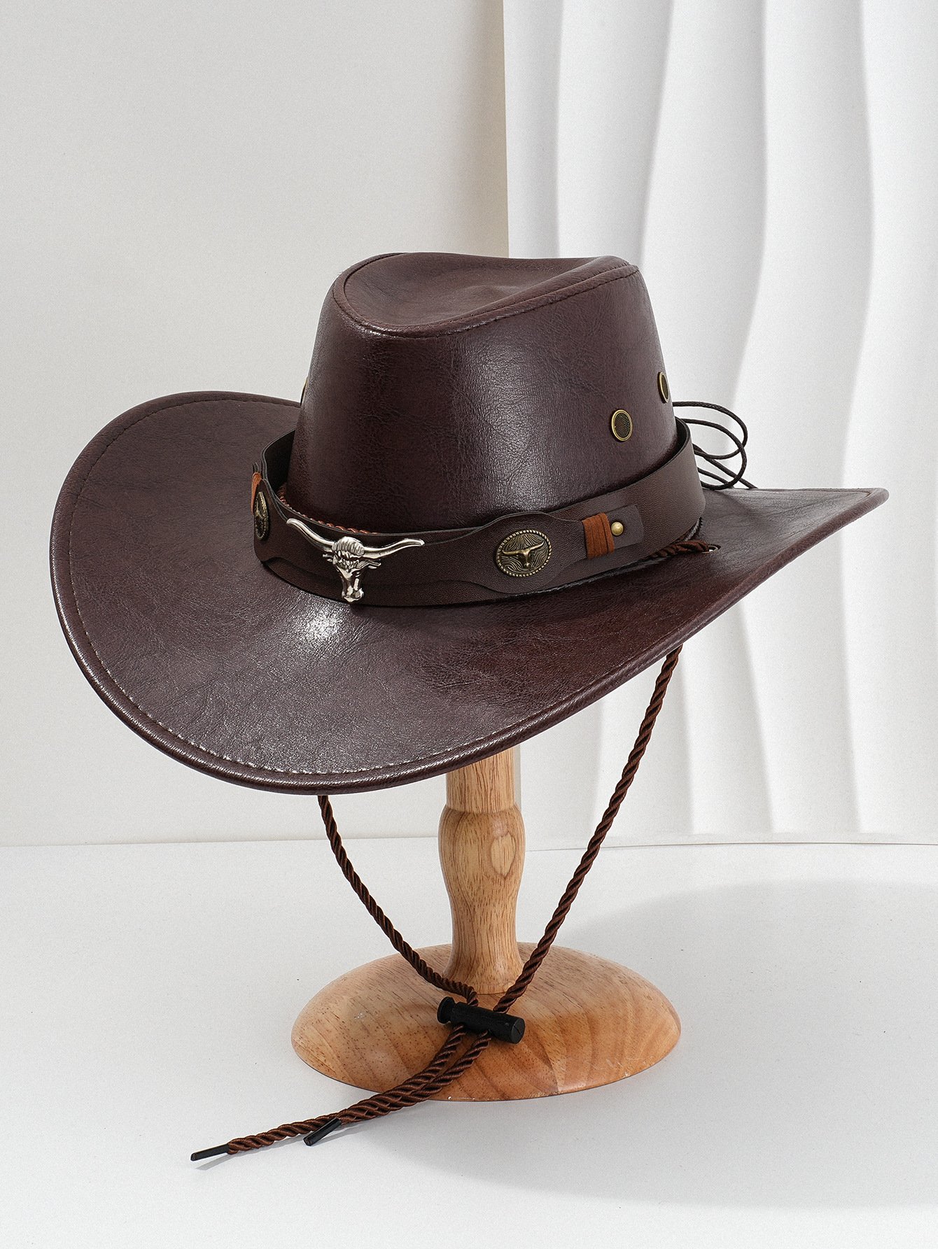 🔥Last Day 49% OFF🤠Daisy’s Premium Handcrafted Leather Cattleman Hat – Authentic Western Outback Style 🤠🌵