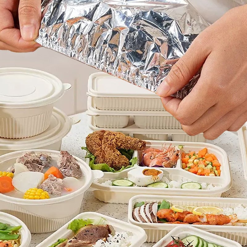 Aluminum foil insulation cover