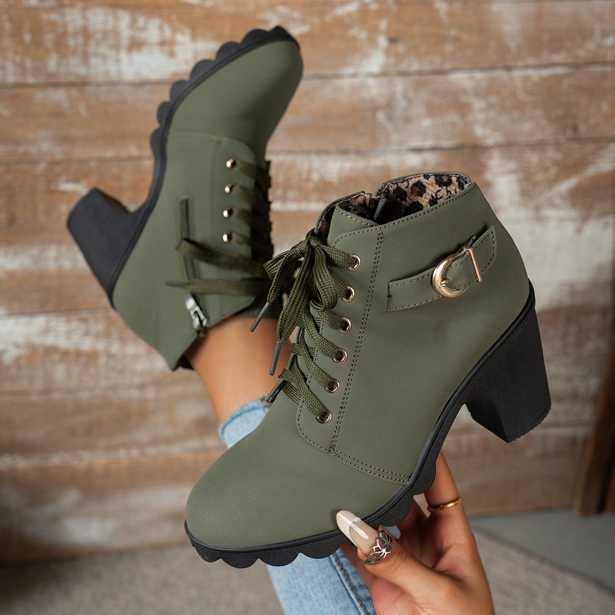 Women’s Vintage Ankle Boots – Classic Boots for Fall & Winter