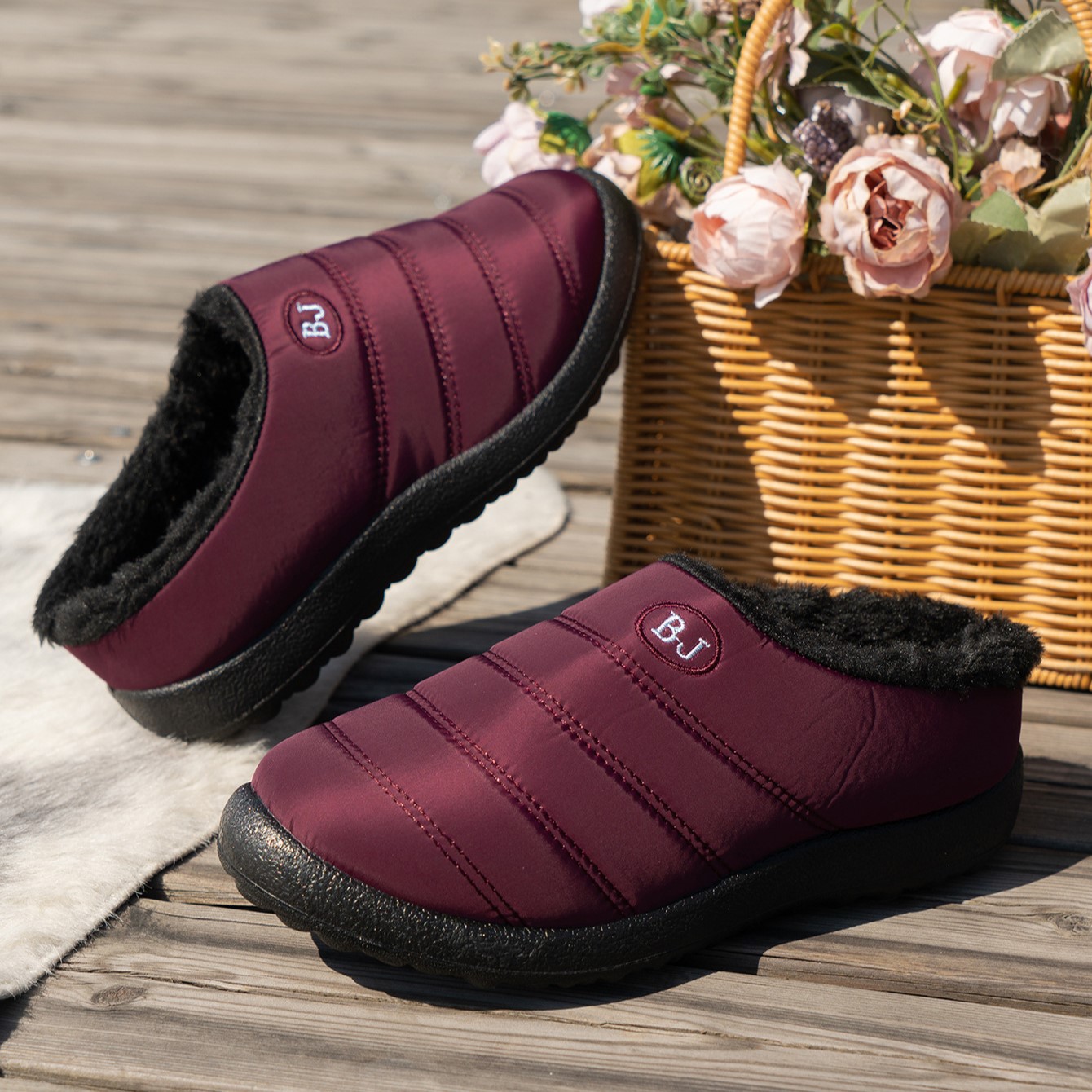 Women’s Plus Size Waterproof Comfort Mules