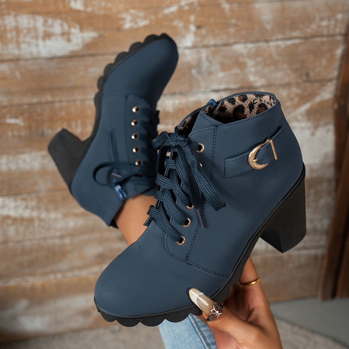 Women’s Vintage Ankle Boots – Classic Boots for Fall & Winter