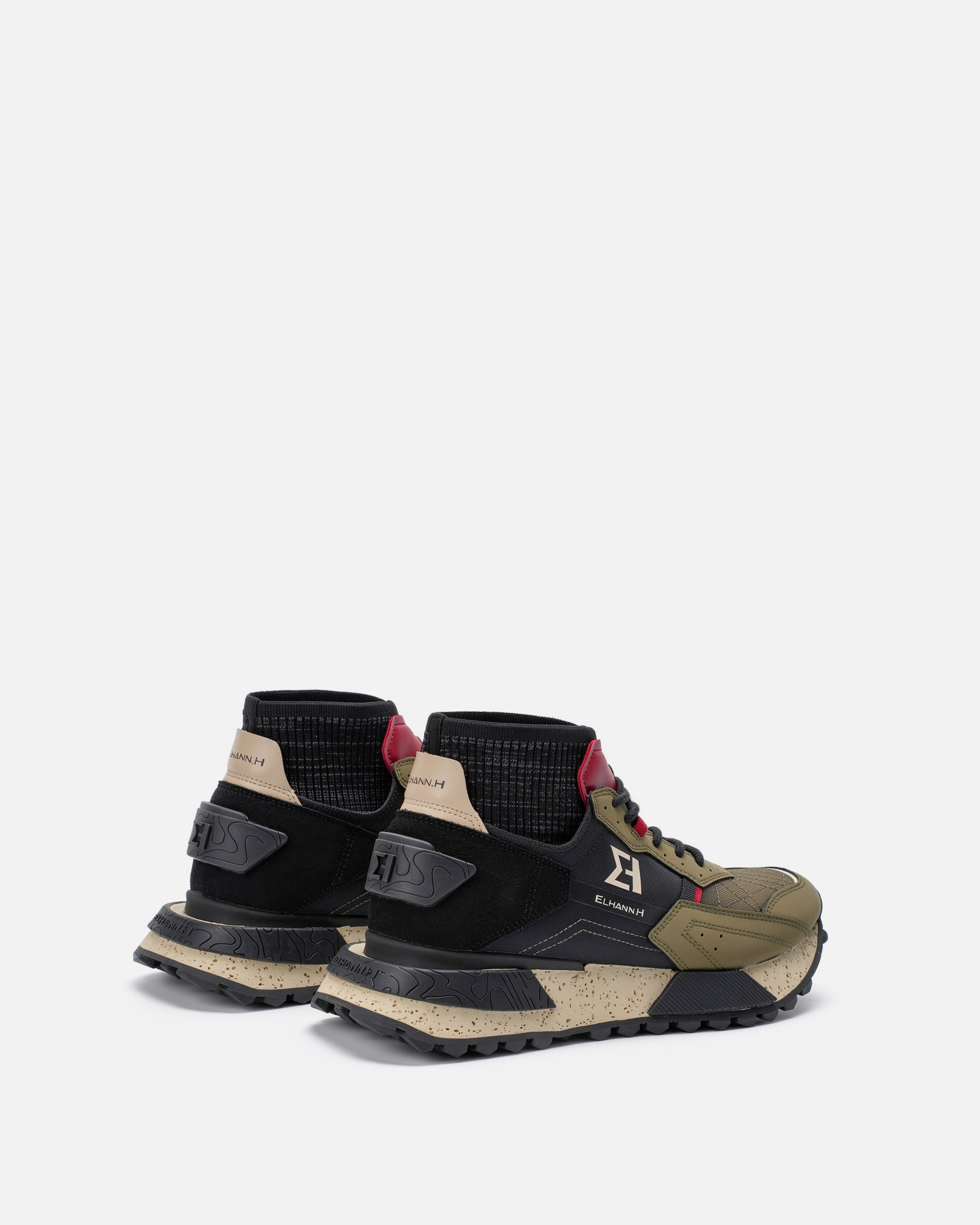NSJ 001 Kaki Black