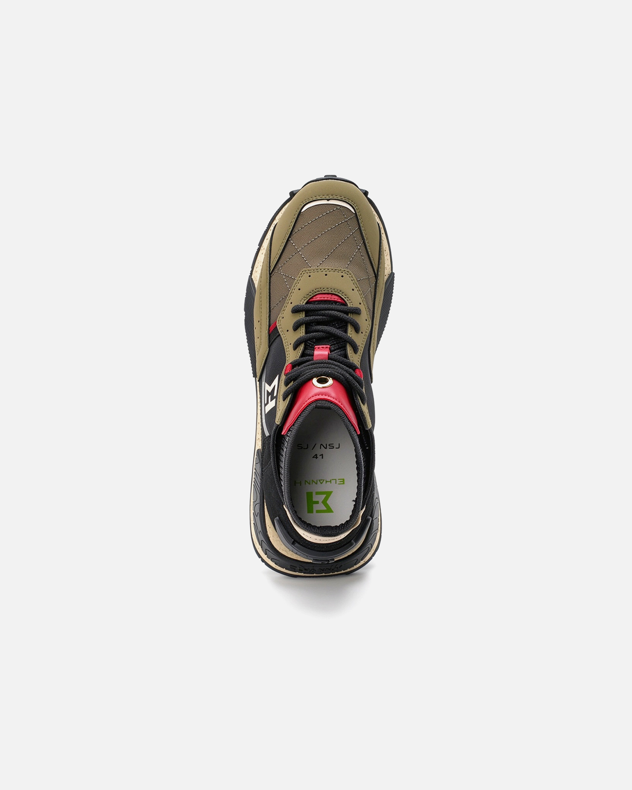 NSJ 001 Kaki Black