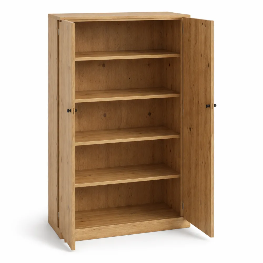 Mehrzweckschrank 2-türig in Artisan Eiche Dekor