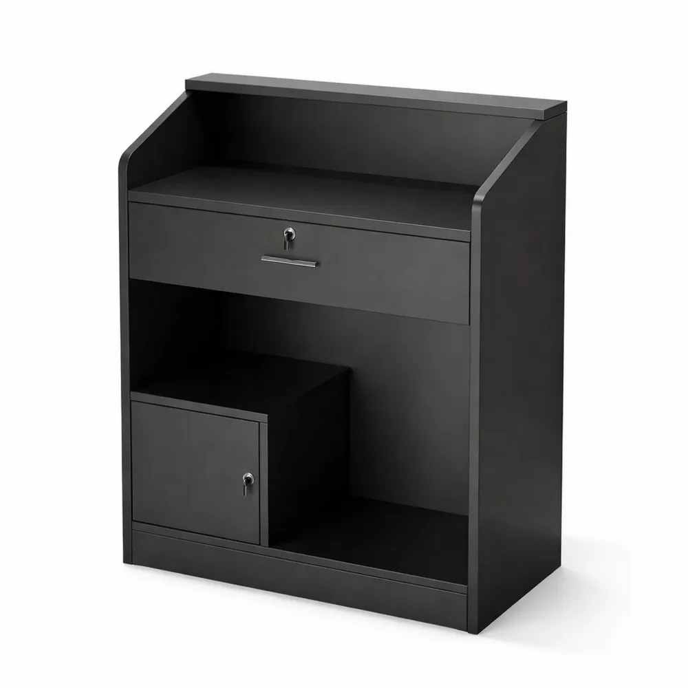 Moderne Empfangstheke für Salon und Geschäft, 80 x 40 x 110 cm