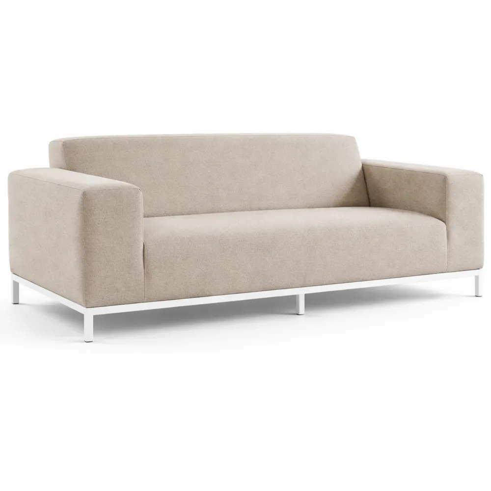 Moderner Polsterbezug für Sofa, beige, für Innen- und Außenbereich