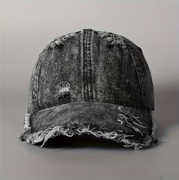 UnCappy - Distressed Denim Cap