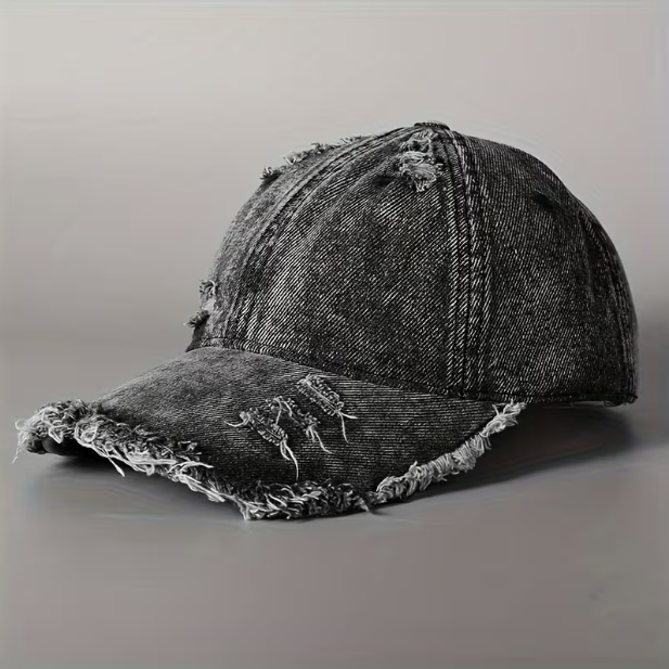 UnCappy - Distressed Denim Cap
