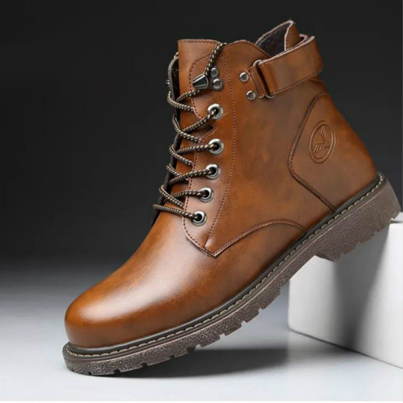 New high-top cowhide Doc Martens