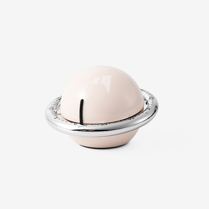 Magnetic Planet-Themed Mechanical Timer – Ideal for Kitchen Cooking, Self-Discipline Study, and Countdown Management