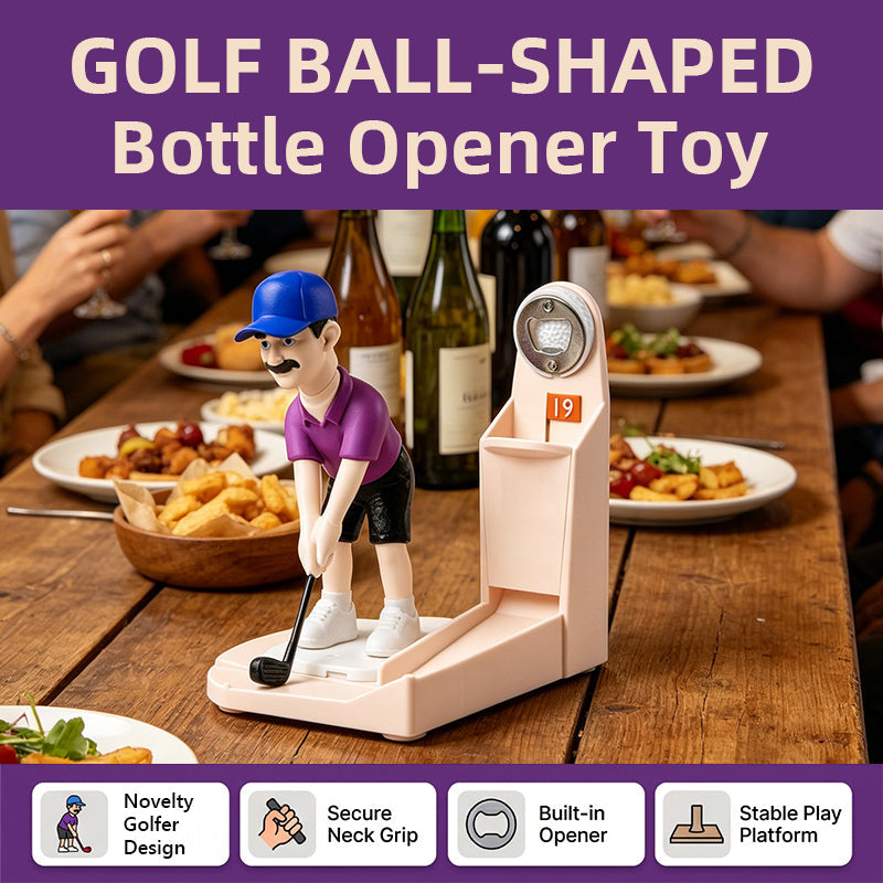 ⛳🍻 Golf Ball Bottle Opener Toy