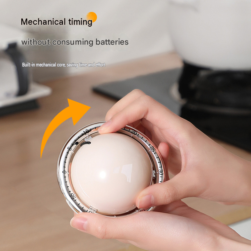 Magnetic Planet-Themed Mechanical Timer – Ideal for Kitchen Cooking, Self-Discipline Study, and Countdown Management