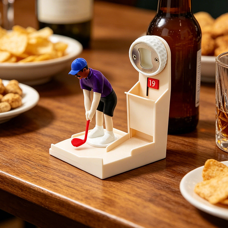 ⛳🍻 Golf Ball Bottle Opener Toy
