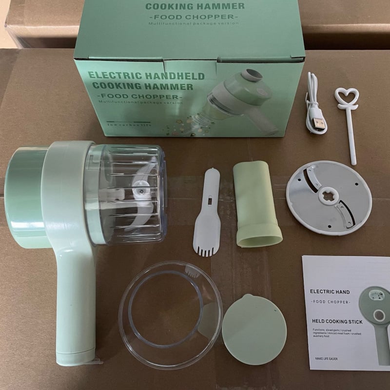 🥩Multifunctional Wireless Electric Vegetable Chopper for Home Use🧅