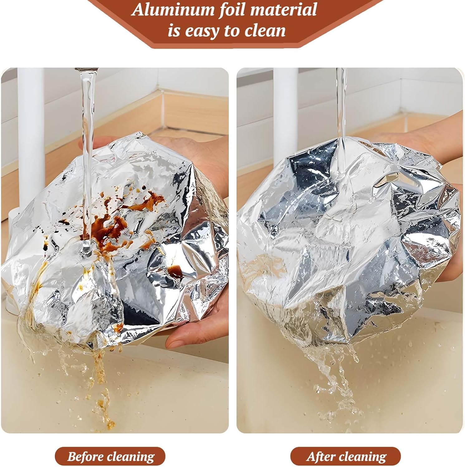 🍲Last Day Sale 50% OFF🍥Home dining table & food container aluminum foil heat-retaining cover