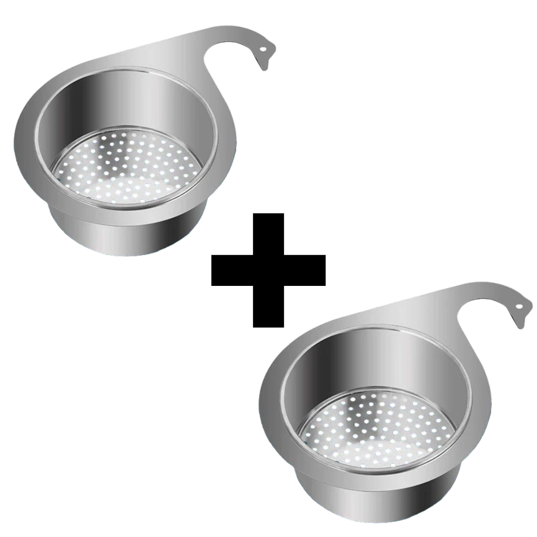 Buy one, get one free，Stainless Filter Swan Style Sink Strainer
