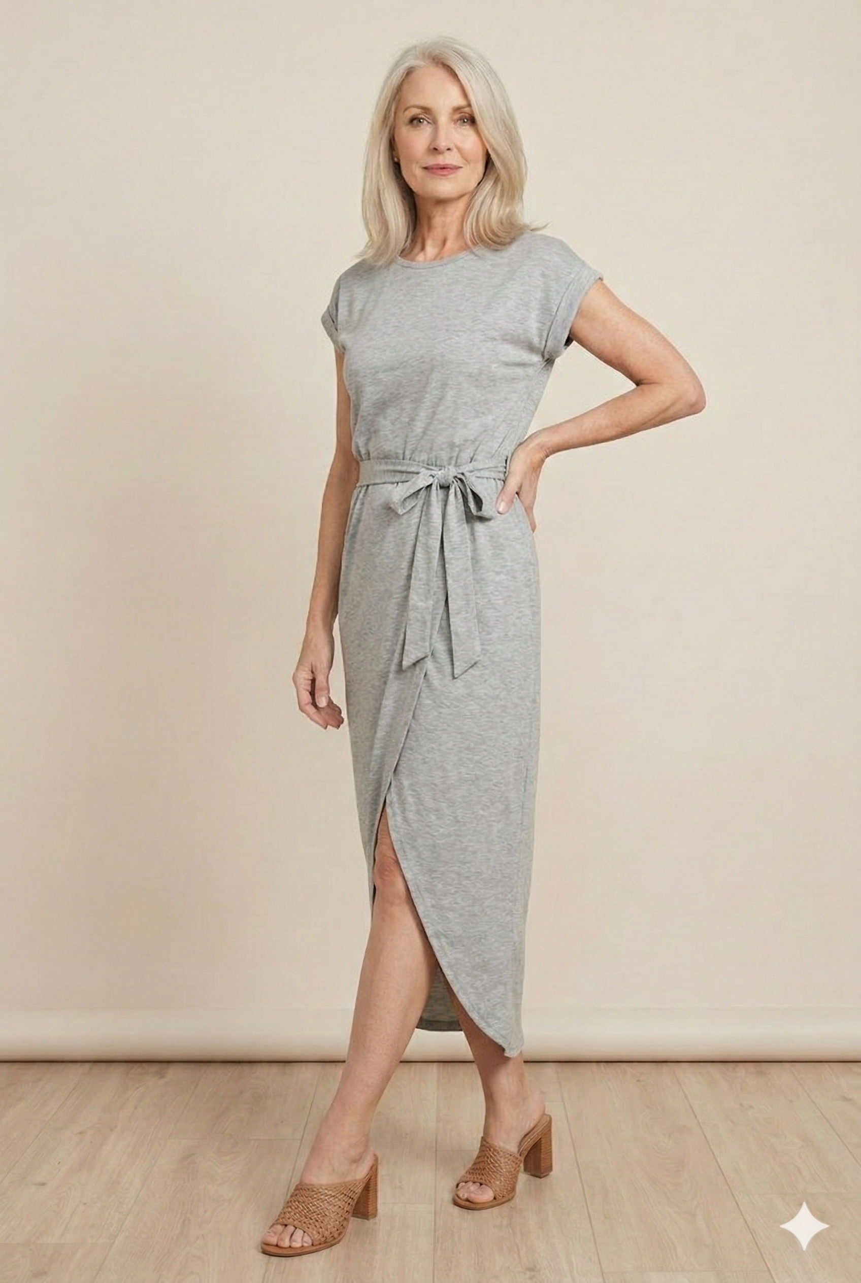 Florcoo After Midnight Ankle Length Midi Dress