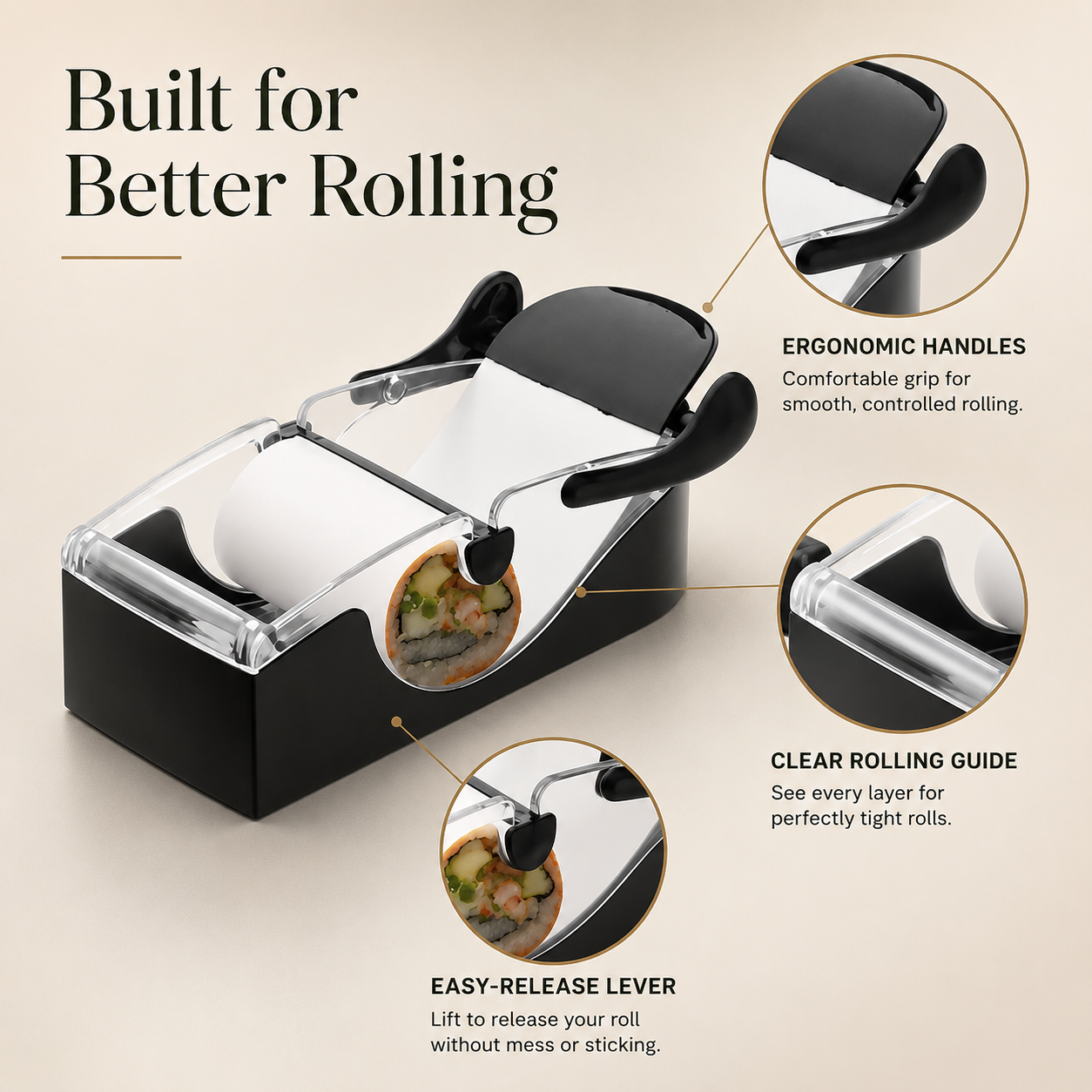 Sushi Maker Roller – Perfect Sushi Every Time! 🍣✨