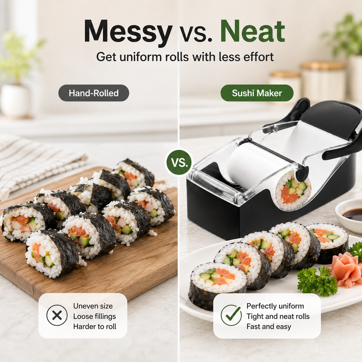 Sushi Maker Roller – Perfect Sushi Every Time! 🍣✨