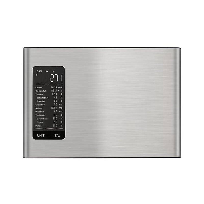 💗LAST WEEK SALE 50% OFF⚡⚖️Digital kitchen scale📊 – measures 19 nutritional values & calories via app, 5kg stainless steel 🥗✅ for healthy eating & weight loss