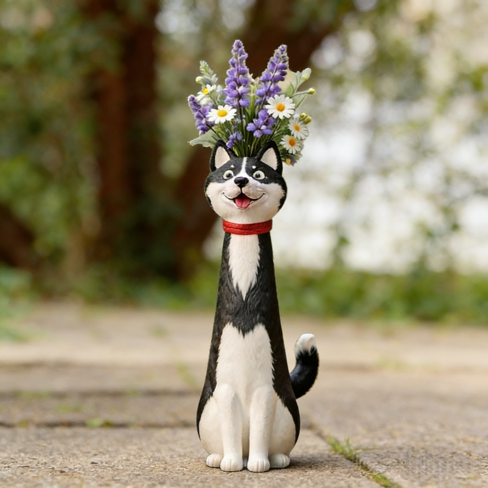 Handmade Cute Dog Vase