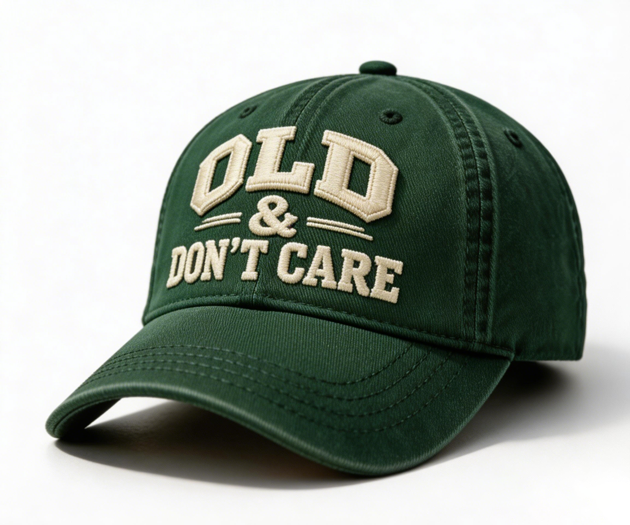 🔥LAST DAY 49% OFF🧢  Distressed “OLD & DON’T CARE” Cap