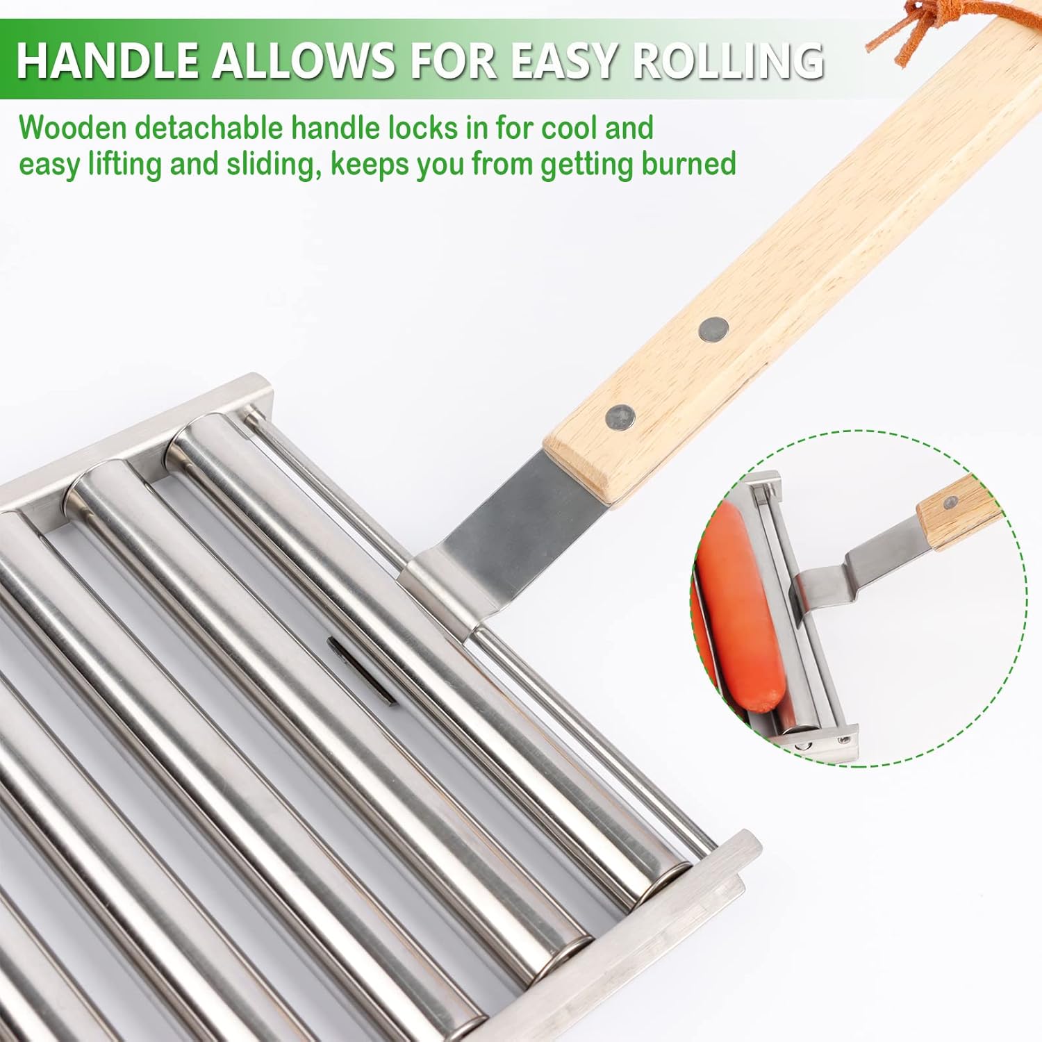 🌭 Hot Dog Roller for Grill