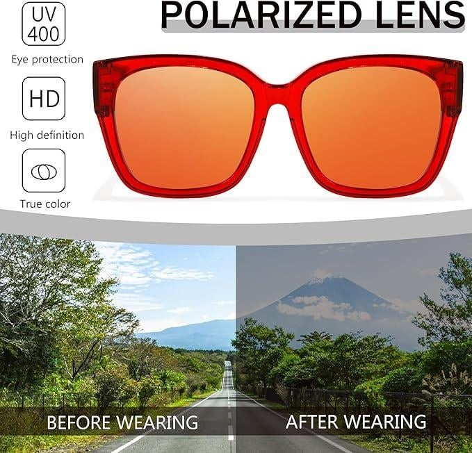 🏆Last Day Buy 1 Get 1 Free😎Protection Fit Over Glasses Sunglasses