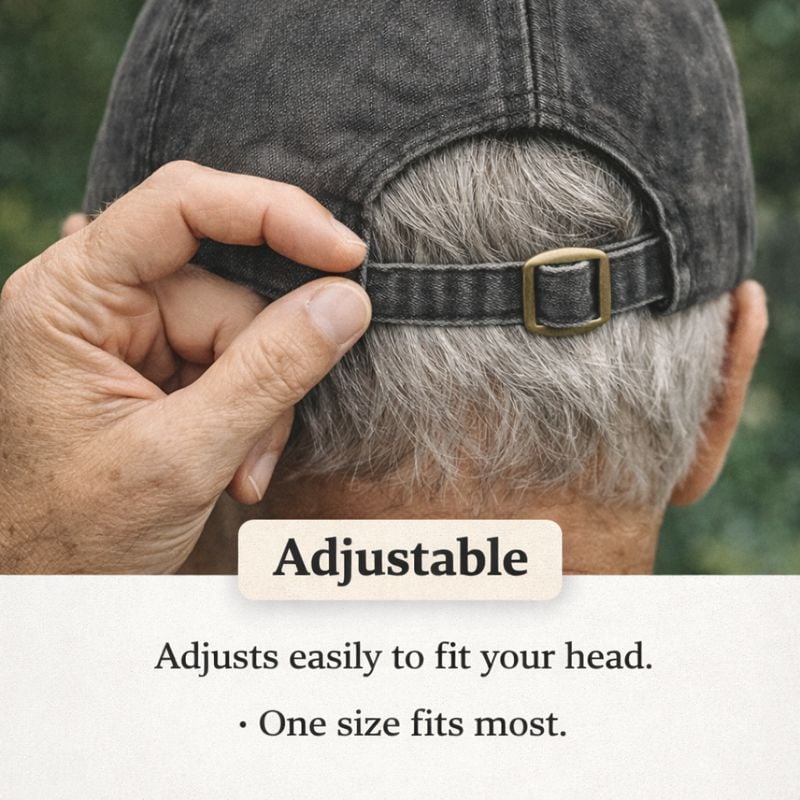 🔥LAST DAY 49% OFF🧢  Distressed “OLD & DON’T CARE” Cap