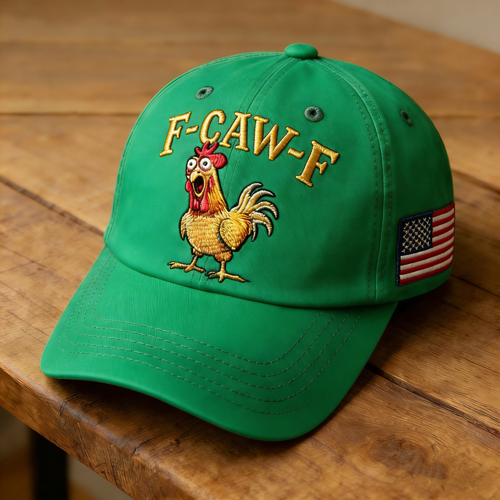 🐔F-CAW-F Rooster Hat - Made in America