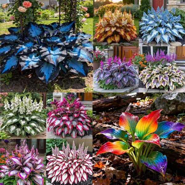 Premium Rare Hosta Seeds - Shade Plant for Garden