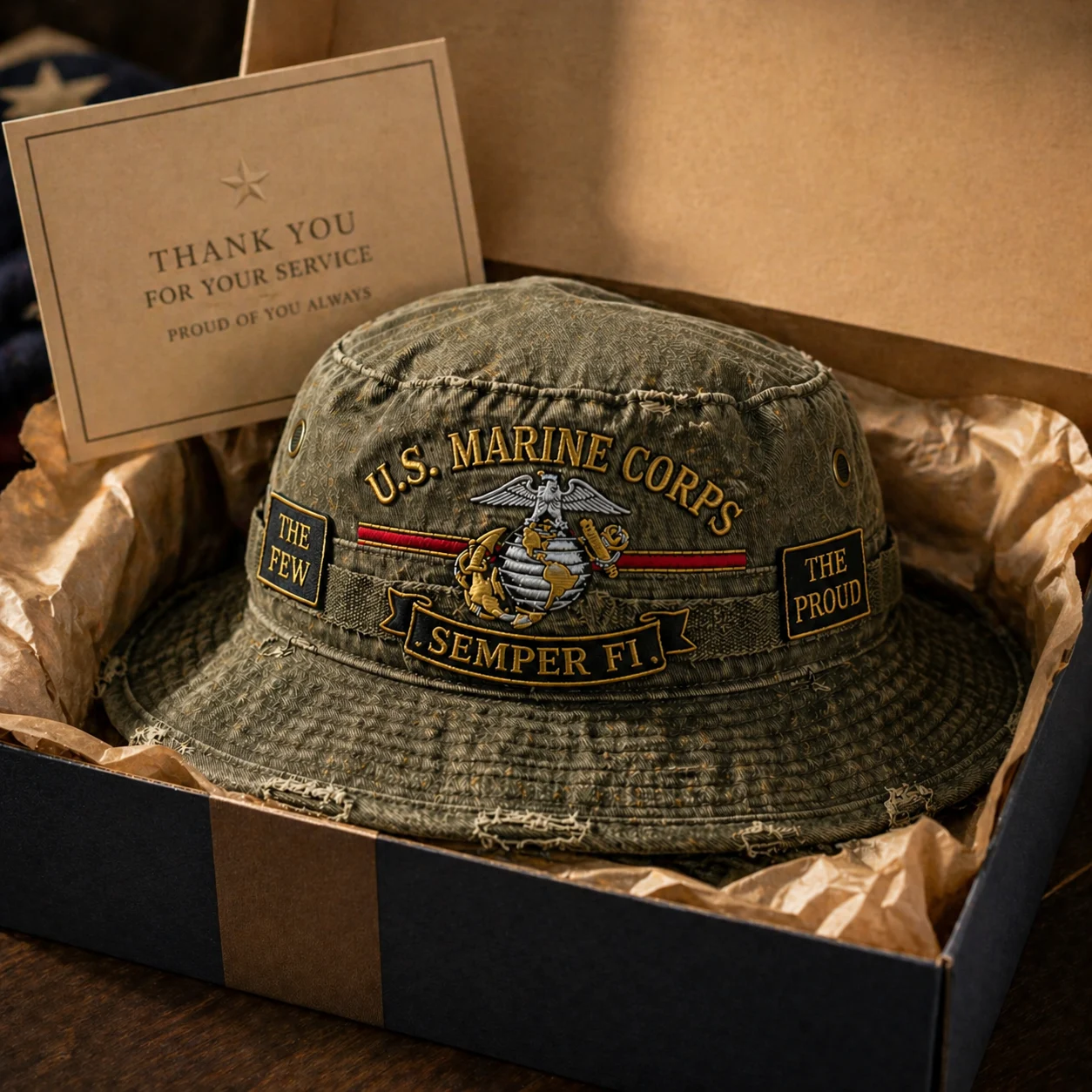 U.S. Marine Corps “Semper Fi” Boonie Hat