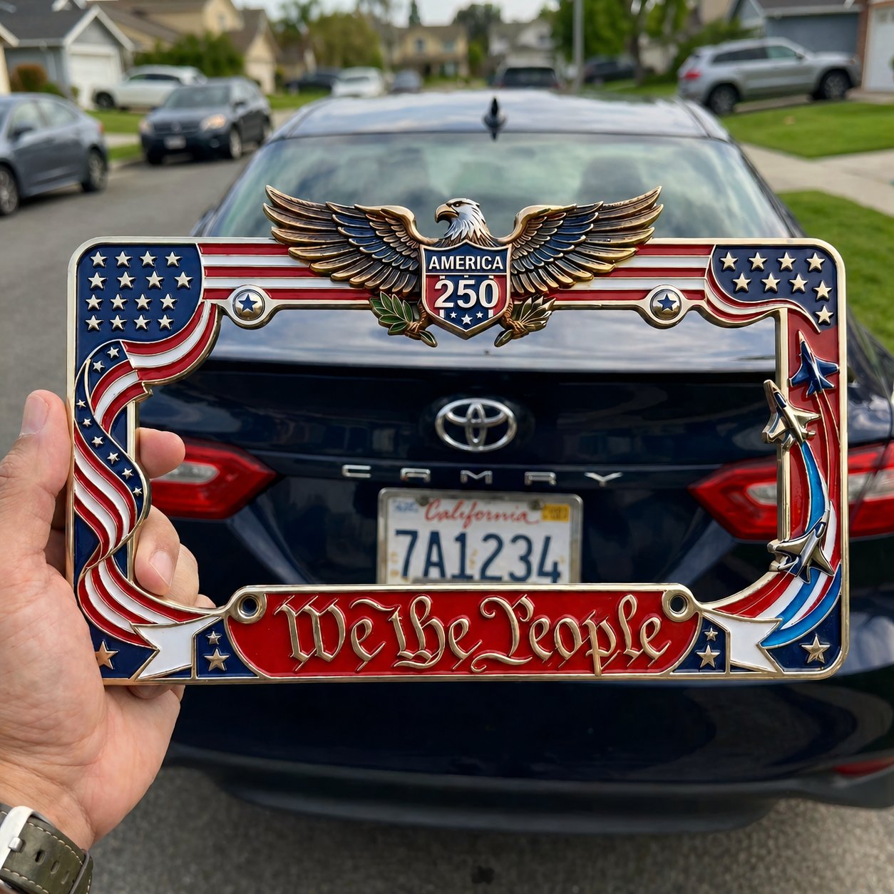 🔥LAST DAY 49% OFF-🦅 250th Anniversary Commemorative License Plate Frame.