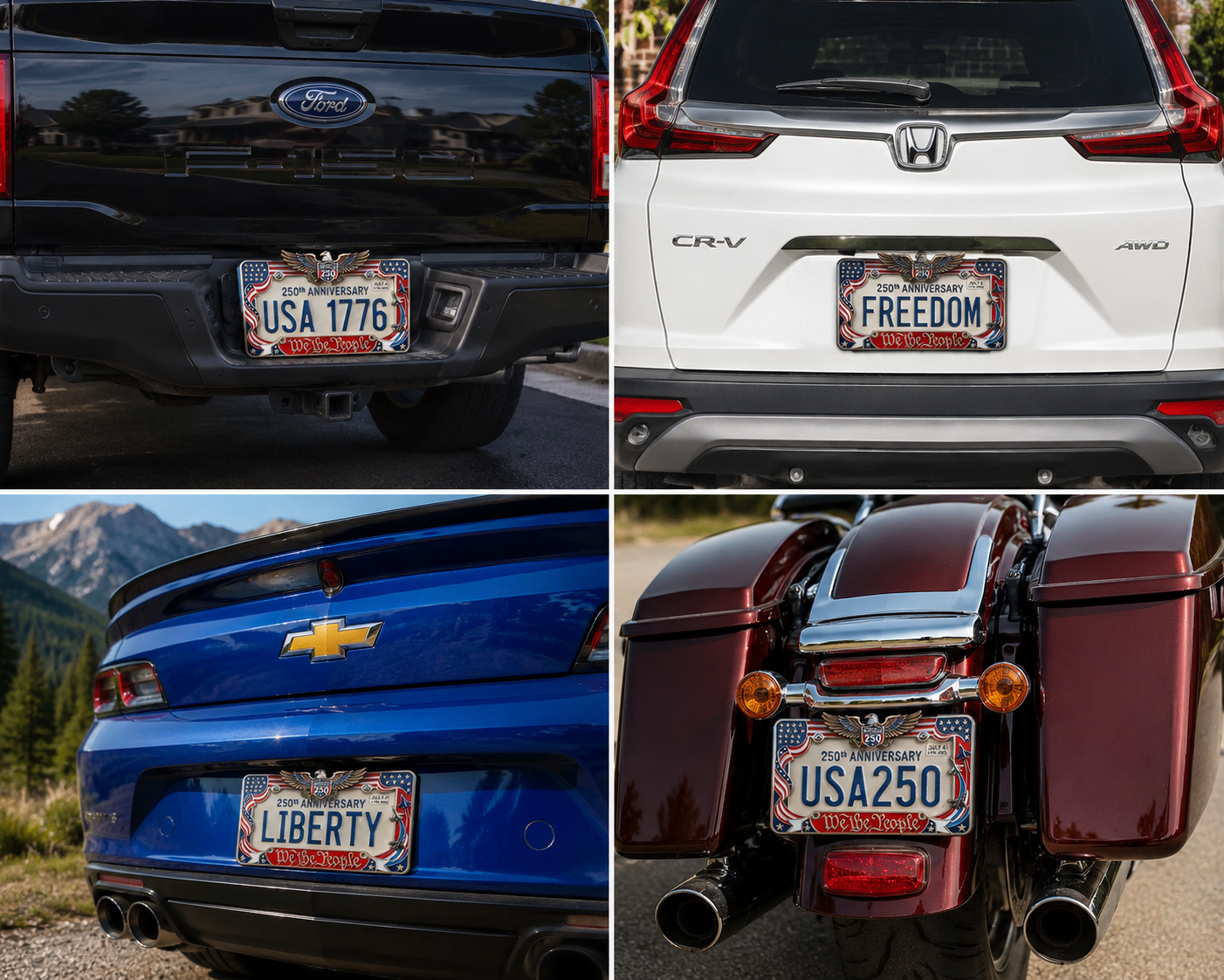 🔥LAST DAY 49% OFF-🦅 250th Anniversary Commemorative License Plate Frame.