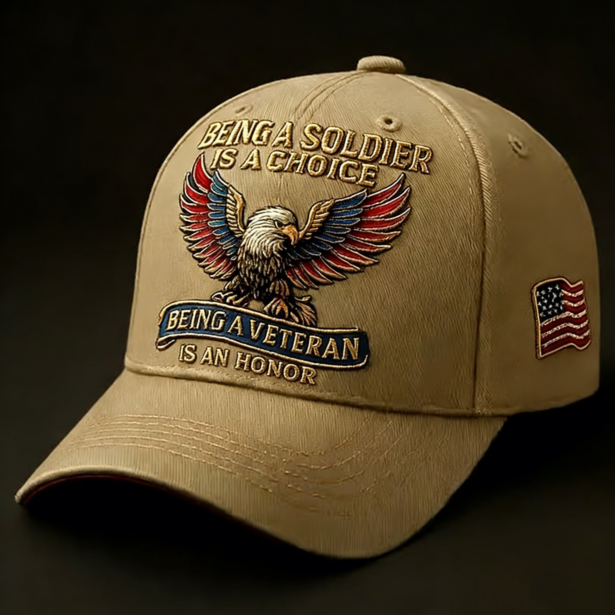 🔥Last Day 49% OFF -🦅 “Being a Soldier, Being a Veteran” Commemorative Cap