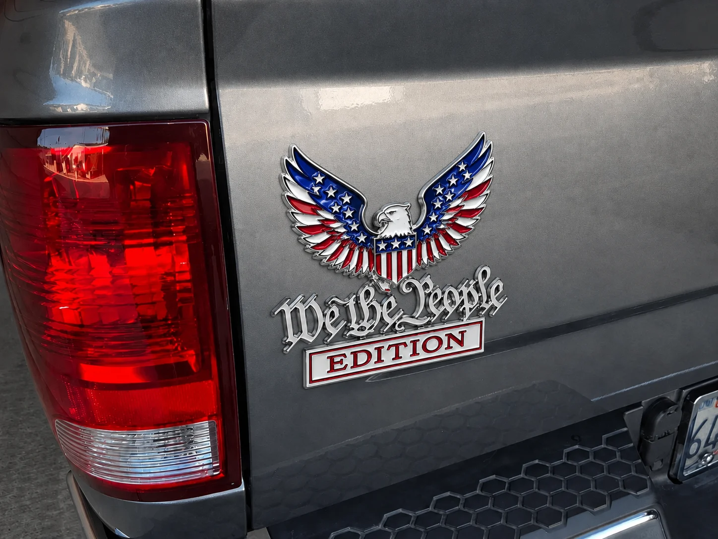 We The People Patriot Eagle Edition Car Emblem Metal Badge - Buy 3 Get Extra 20% Off & Free Shipping