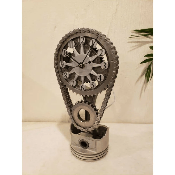 🔥2026 Hot Sale -50% OFF(Limited stock)🔥MOTORIZED ROTATING CHAIN CLOCK