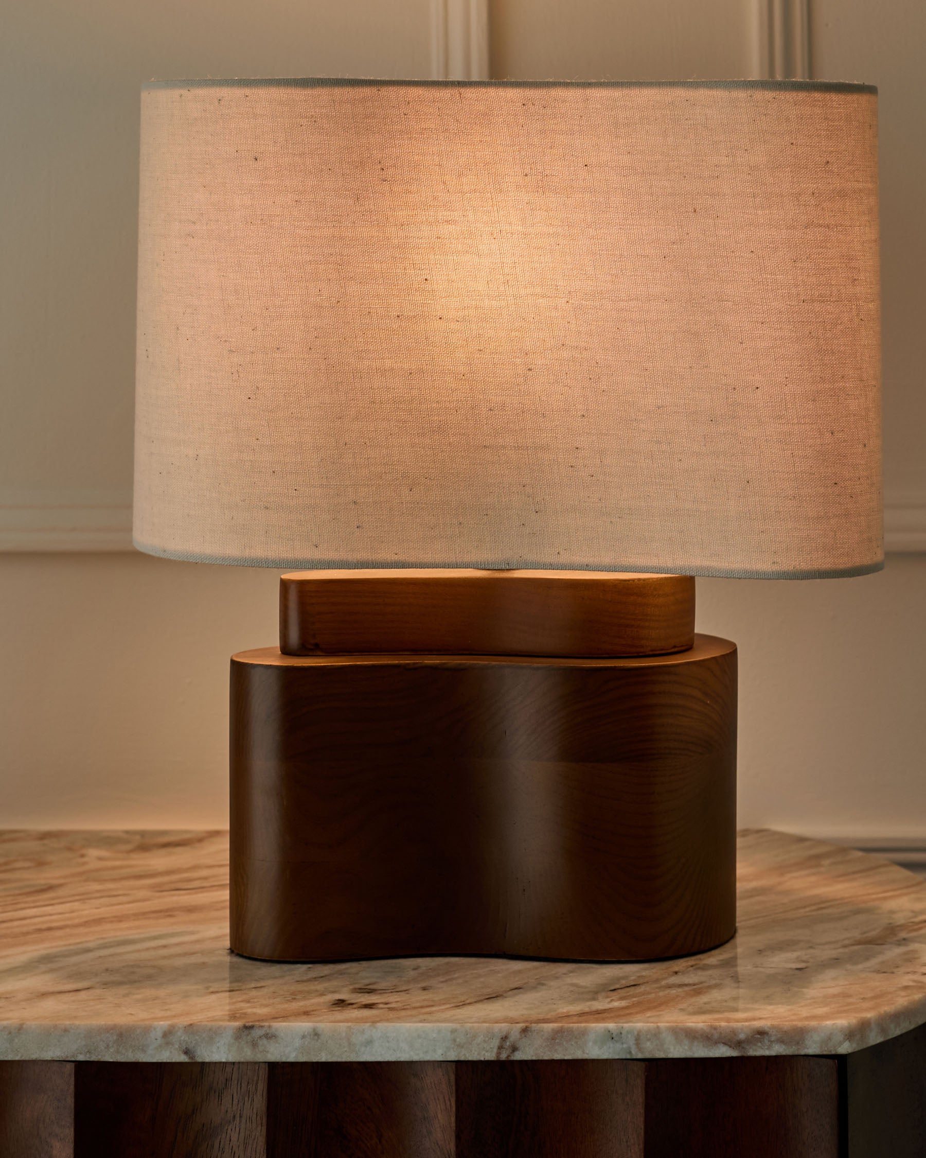 Fabric Table Lamp