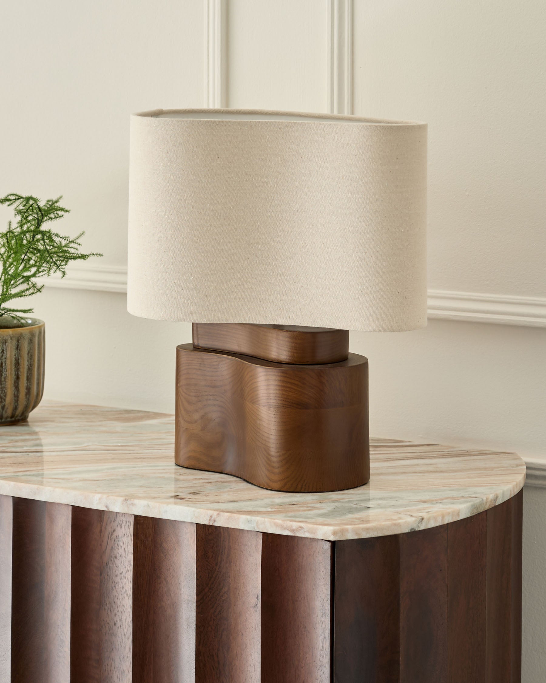 Fabric Table Lamp