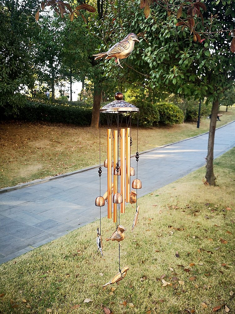 🐎🐢🐘Pure hand-made Copper animal wind chimes collection 