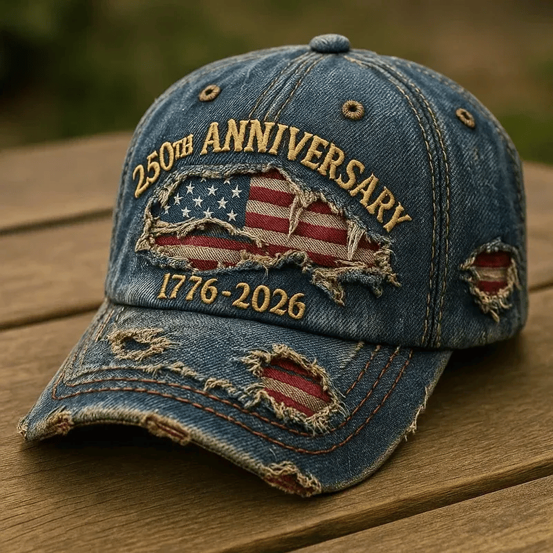 U.S 250th Anniversary Casual Print Hat