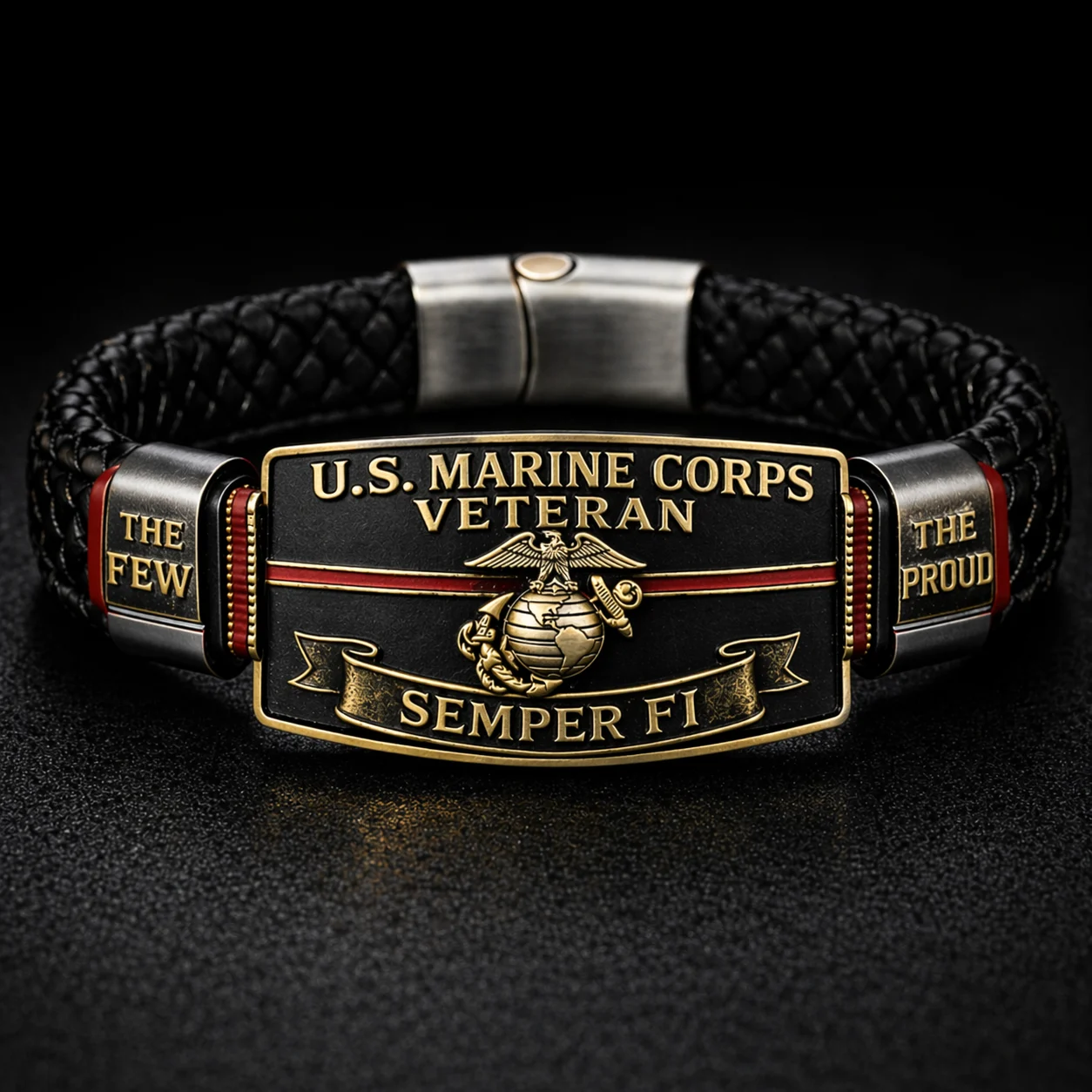 U.S. Marine Corps “Semper Fi” Bracelet, 🔥Buy 2 FREE SHIPPING!