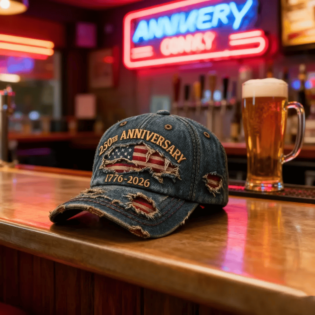 U.S 250th Anniversary Casual Print Hat
