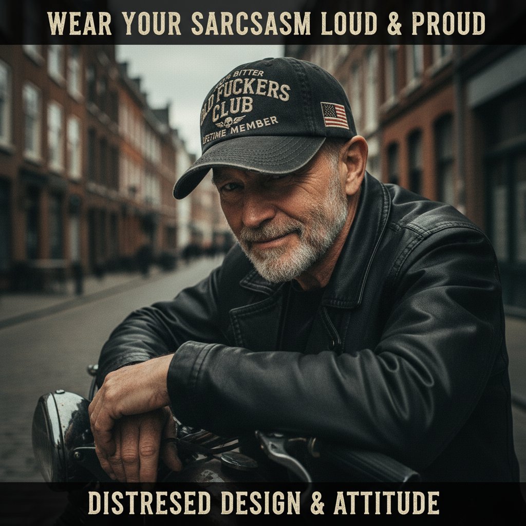 🧢 Old F*ckers Club - Vintage Baseball Cap